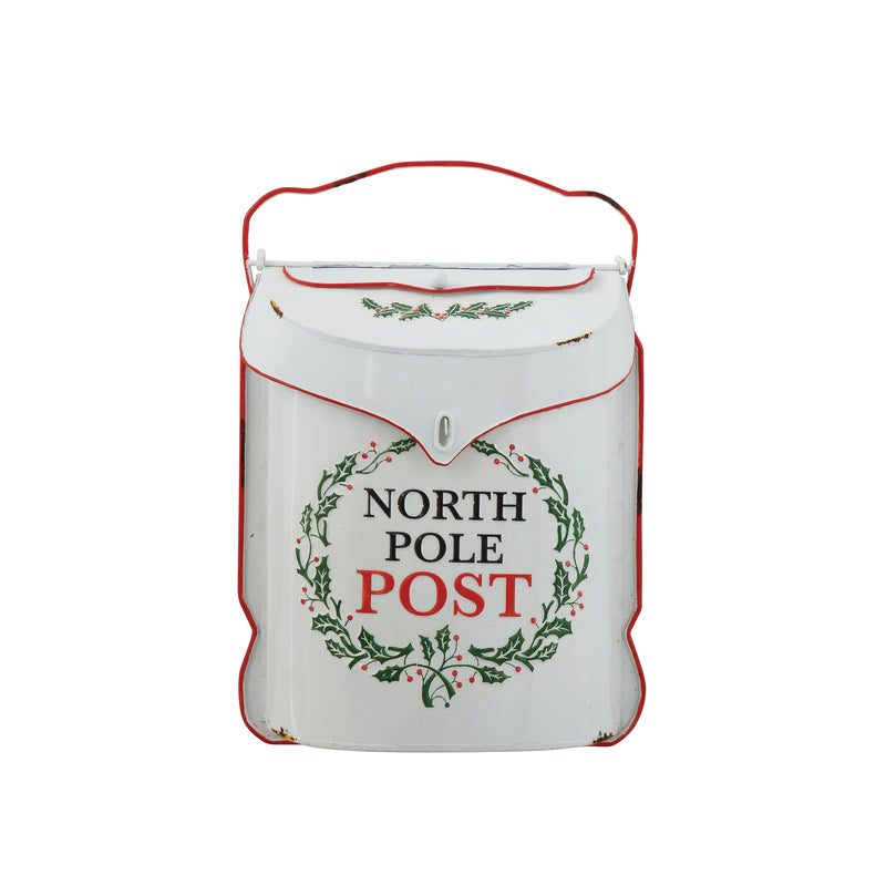 Embossed North Pole Post Box