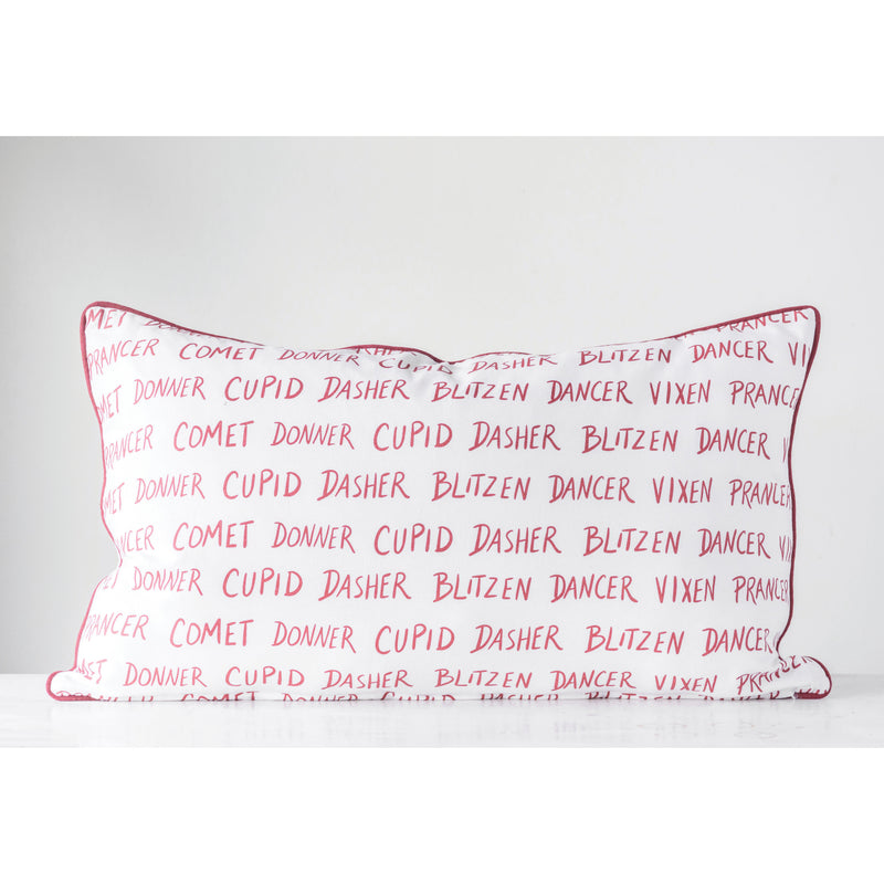 Santa's Reindeer Pillow