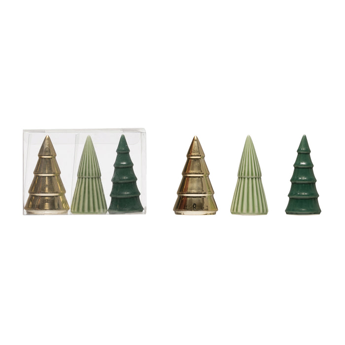 Small Stoneware Tree Set