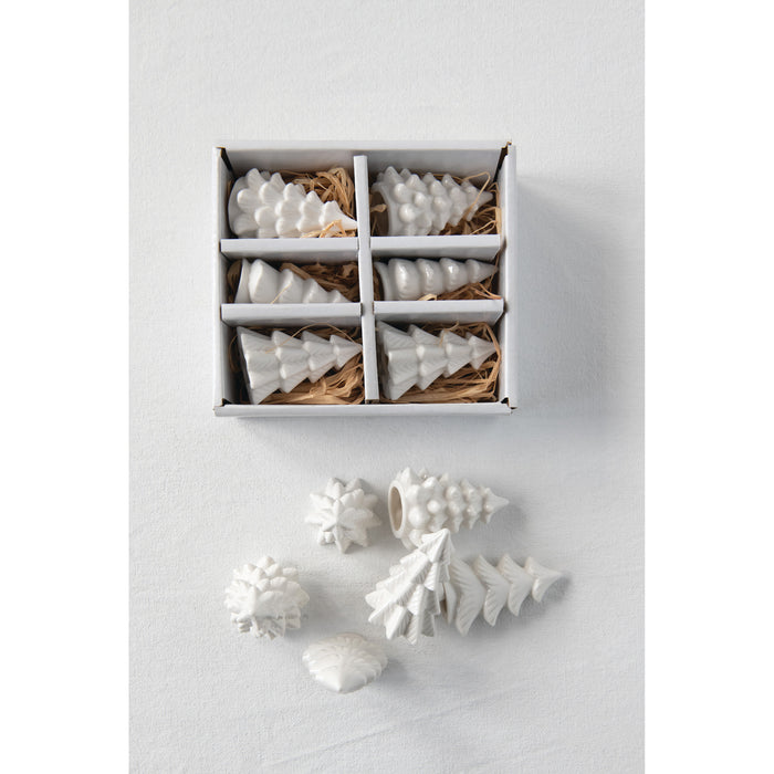 Stoneware Trees Gift Box