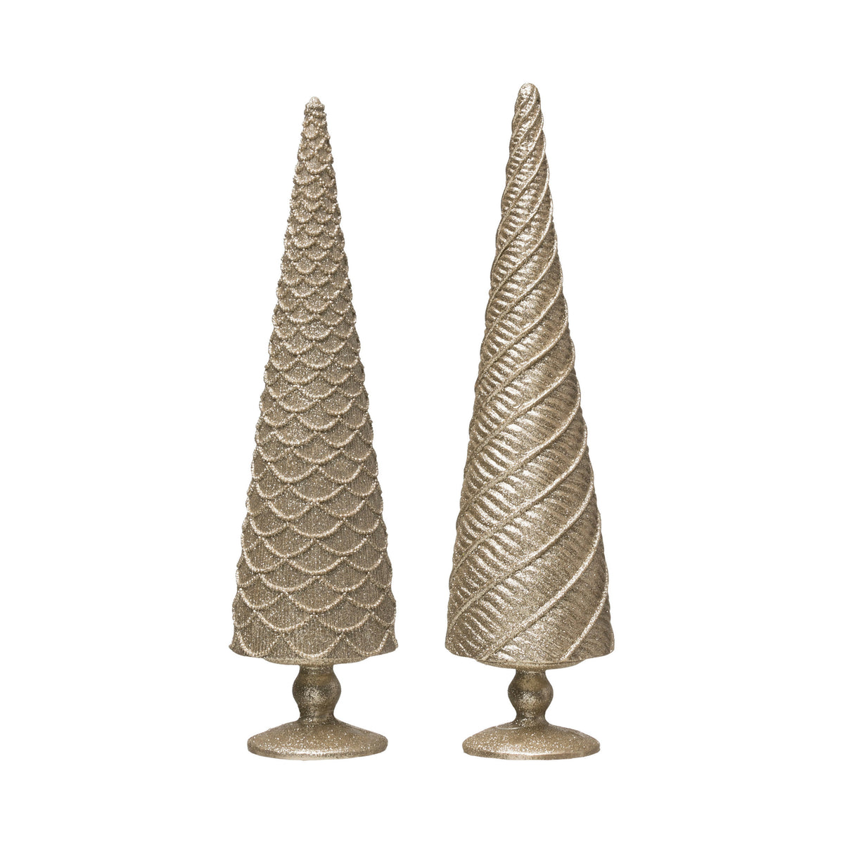 Embossed Champagne Tree — Beth's - A Christmas and Holiday Shop