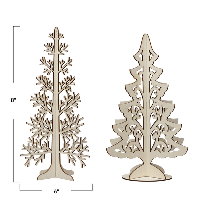 Laser Cut Trees