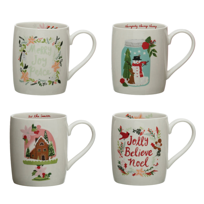 Whimsical Holiday Mugs