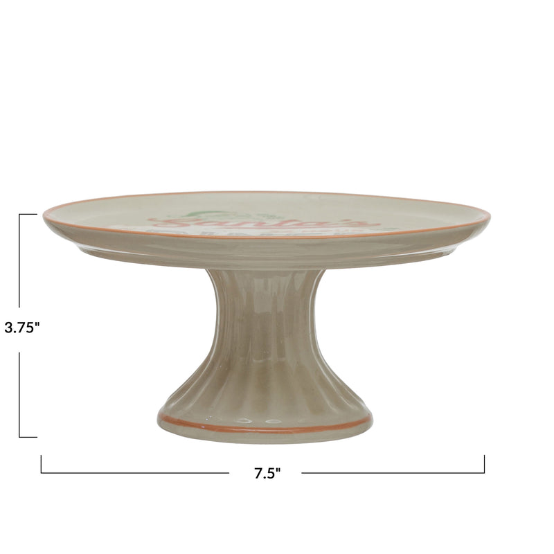 Santa's Cake Stand
