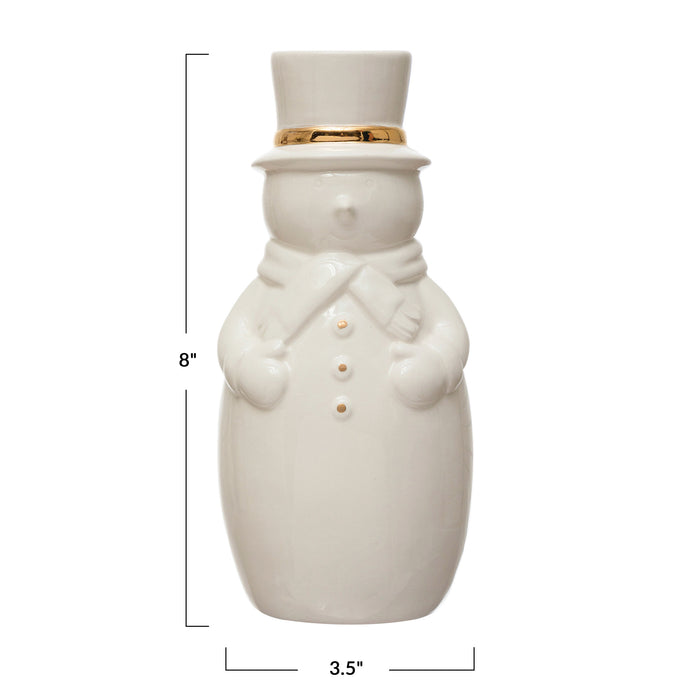 Snowman Vase