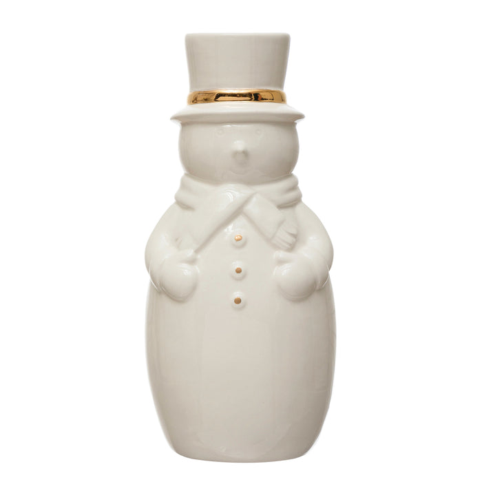 Snowman Vase
