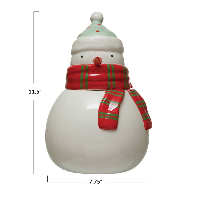 Snowman Cookie Jar