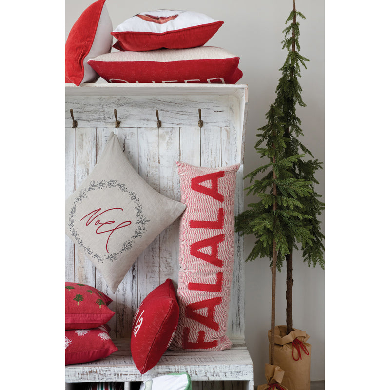 Noel Linen and Cotton Pillow