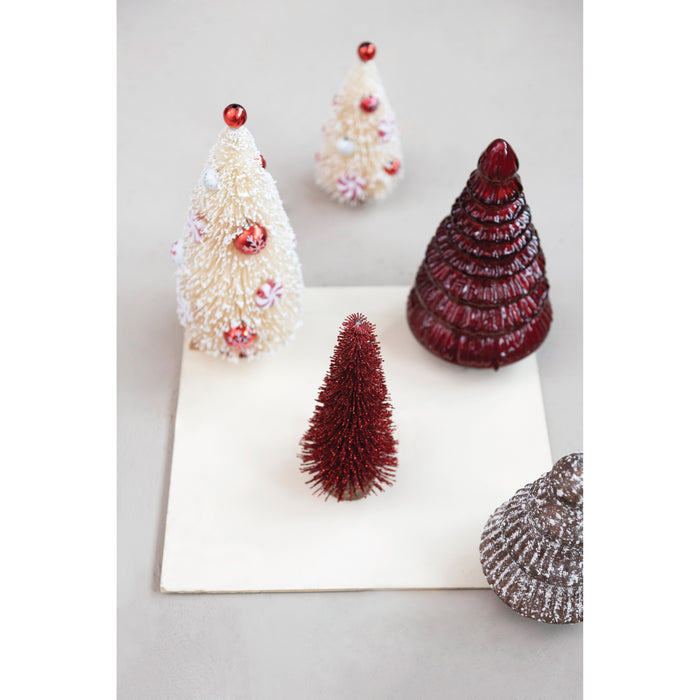 Embossed Mercury Glass Tree