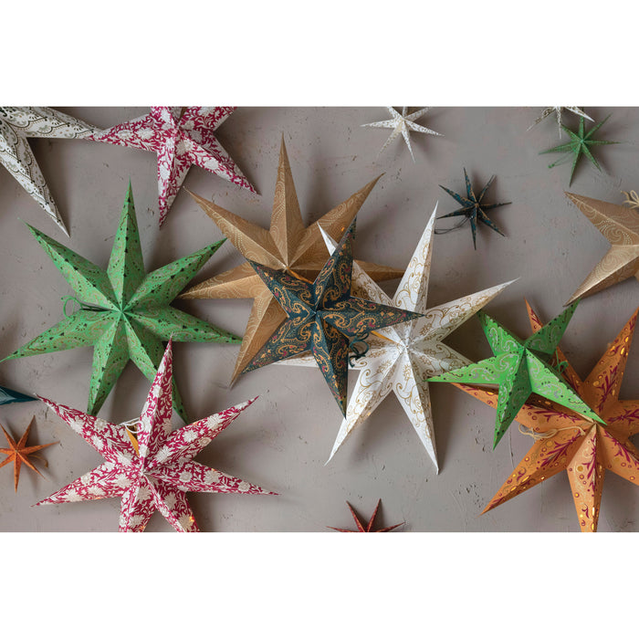 5-Point Paper Star Ornament