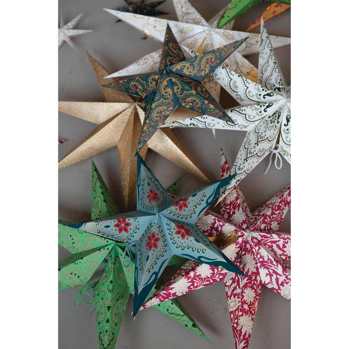 5-Point Paper Star Ornament