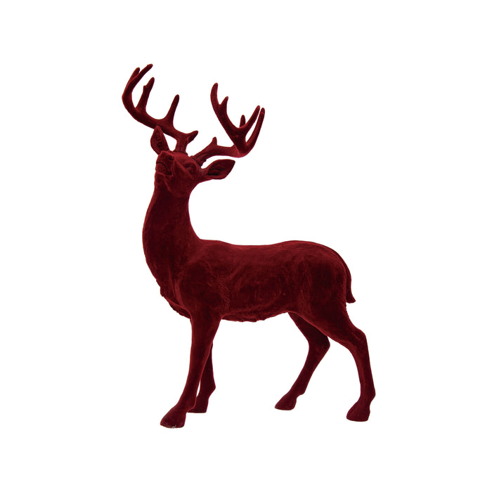 Burgundy Majestic Deer