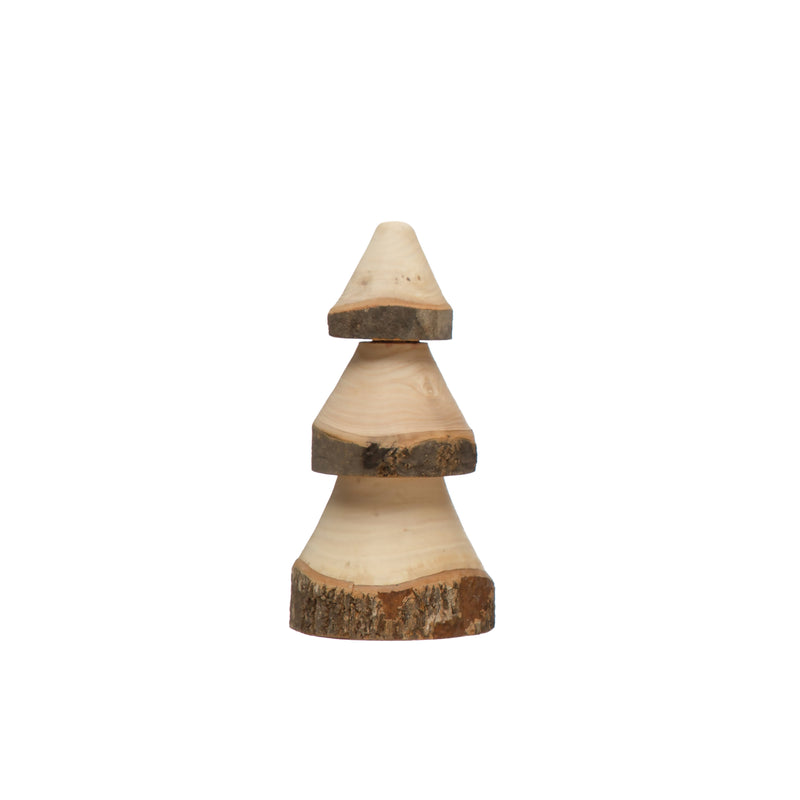 Hand Carved Wood Trees