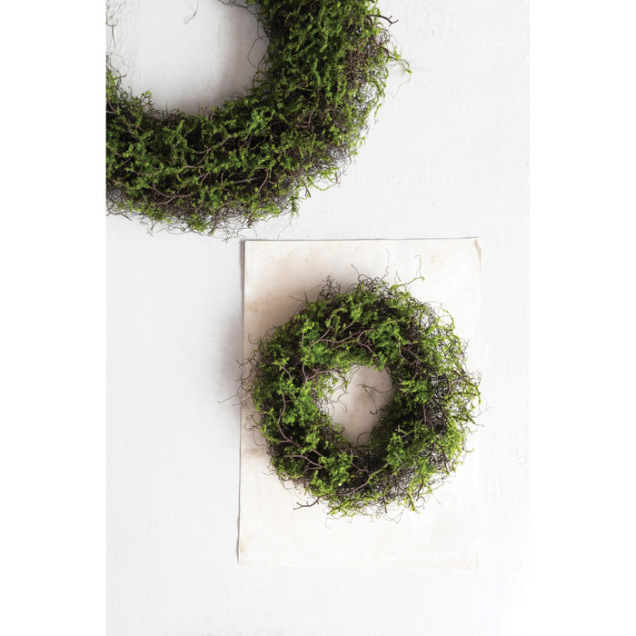 Moss and Twig Wreath