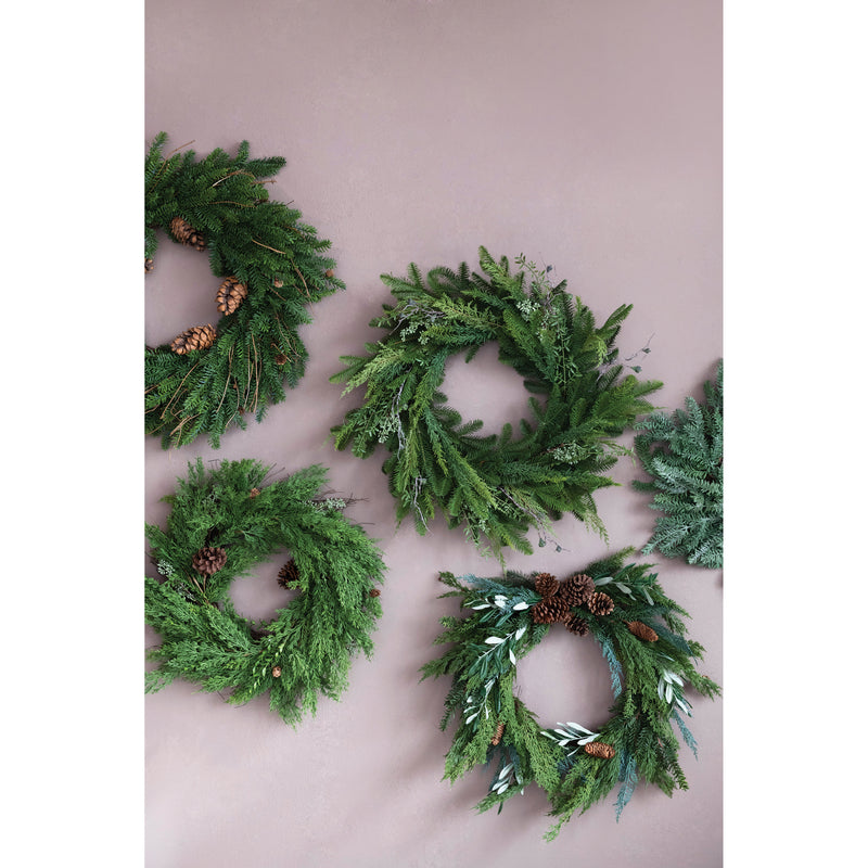 Mixed Evergreen Wreath