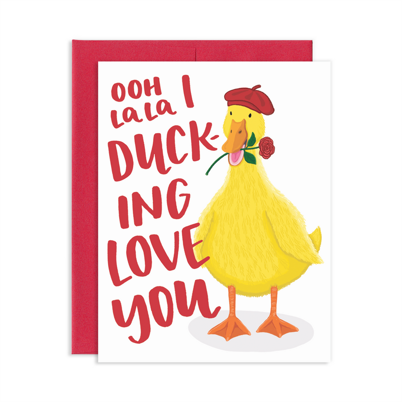 Ducking Love You Card
