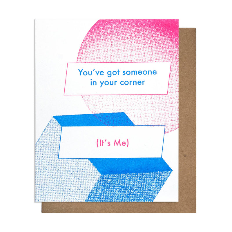 In Your Corner Sympathy Card