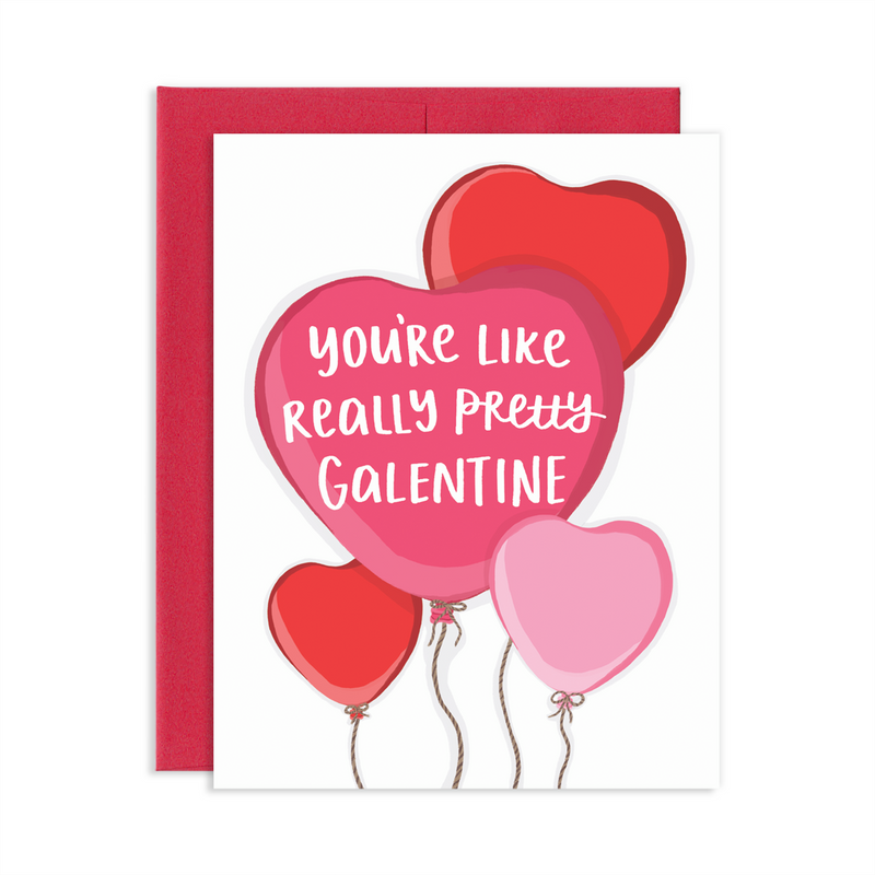Pretty Galentine Card