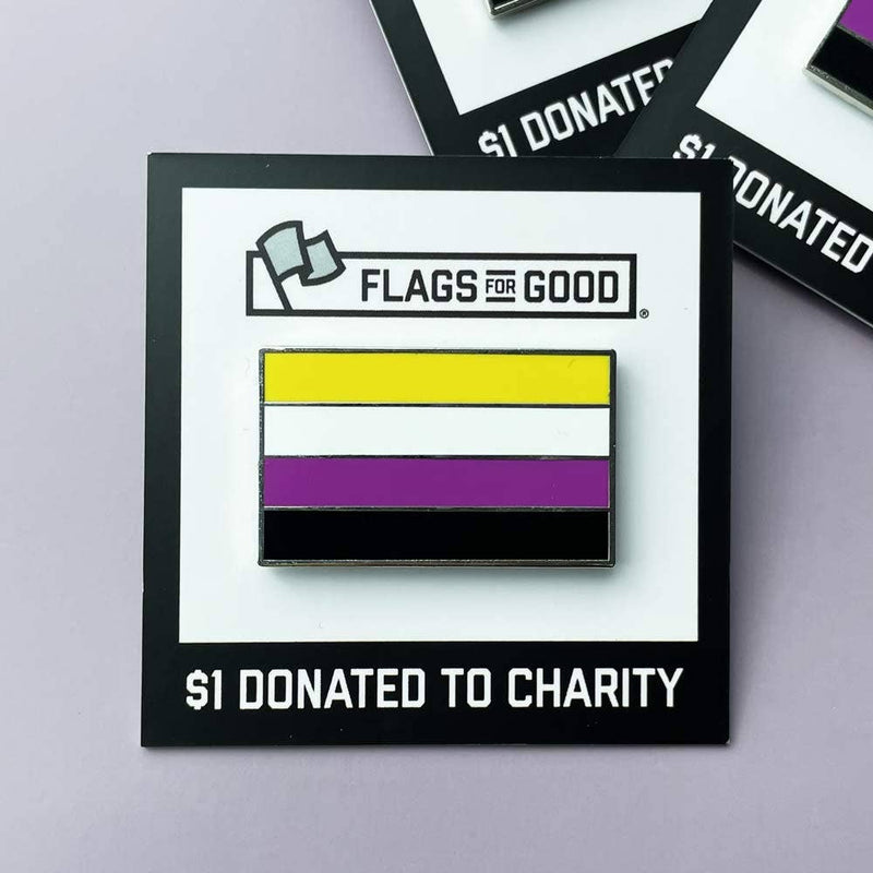 Nonbinary Pride Flag Pin