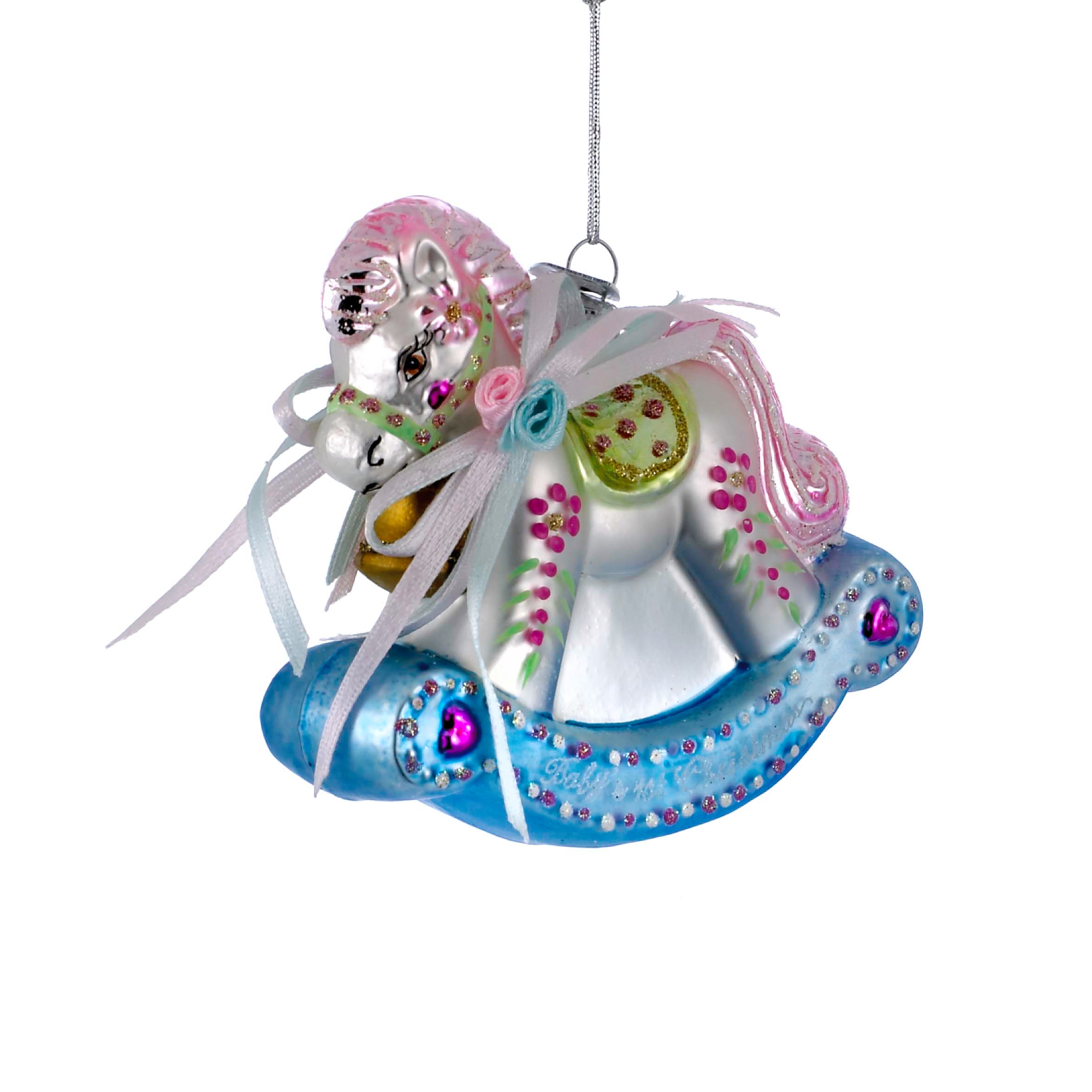 Kurt Adler Rocking Horse Ornament