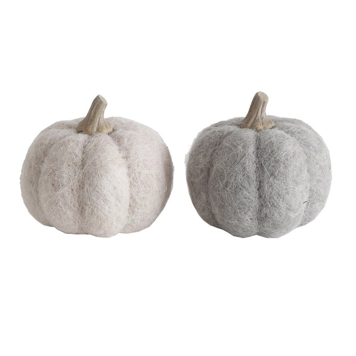 Felted Wool Pumpkin