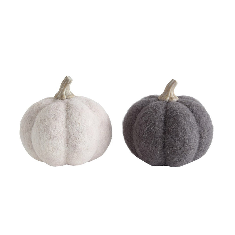 Felted Wool Pumpkin