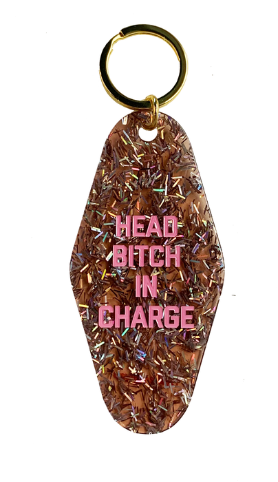 Head Bitch in Charge Keychain