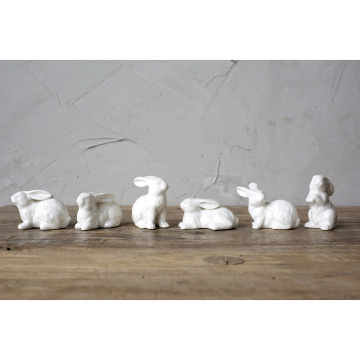Set of Ceramic Bunnies