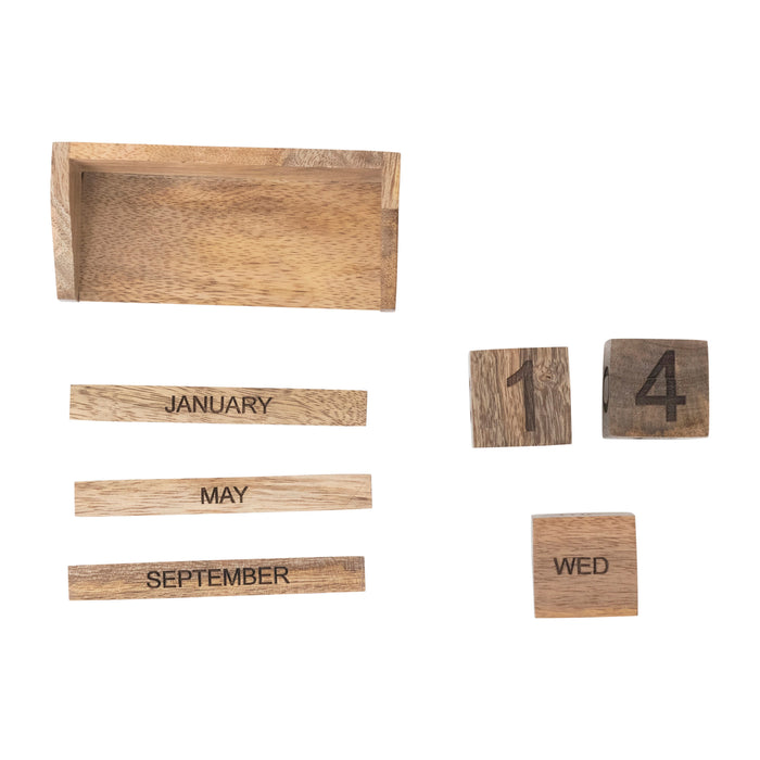 Wood Calendar