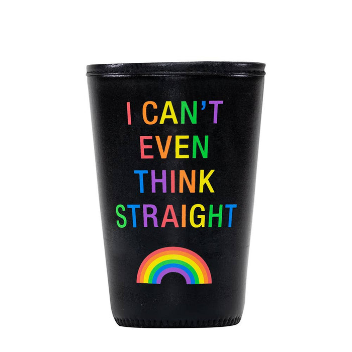 Think Straight To-Go Cup Koozie