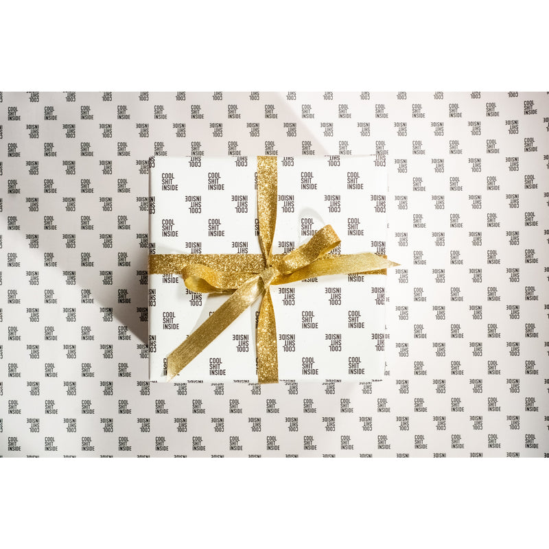 Cool Shit Inside Wrapping Paper