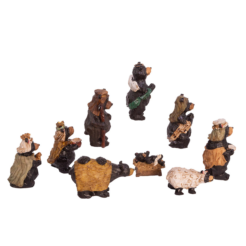 Bear Nativity Set