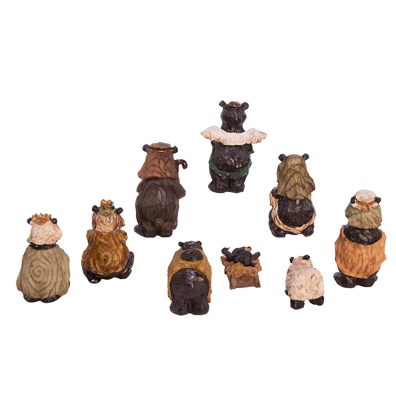 Bear Nativity Set