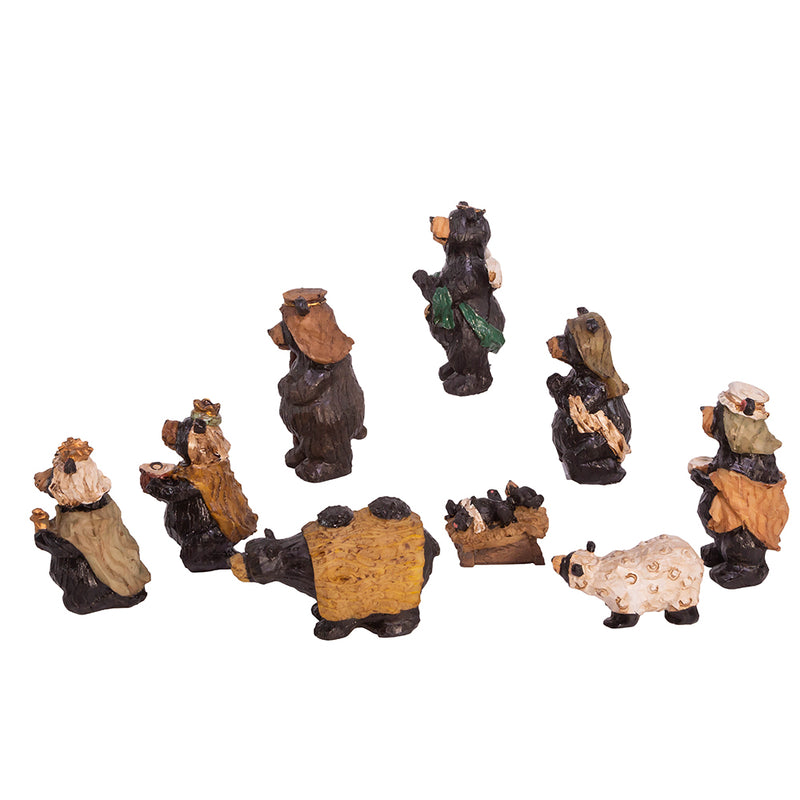 Bear Nativity Set