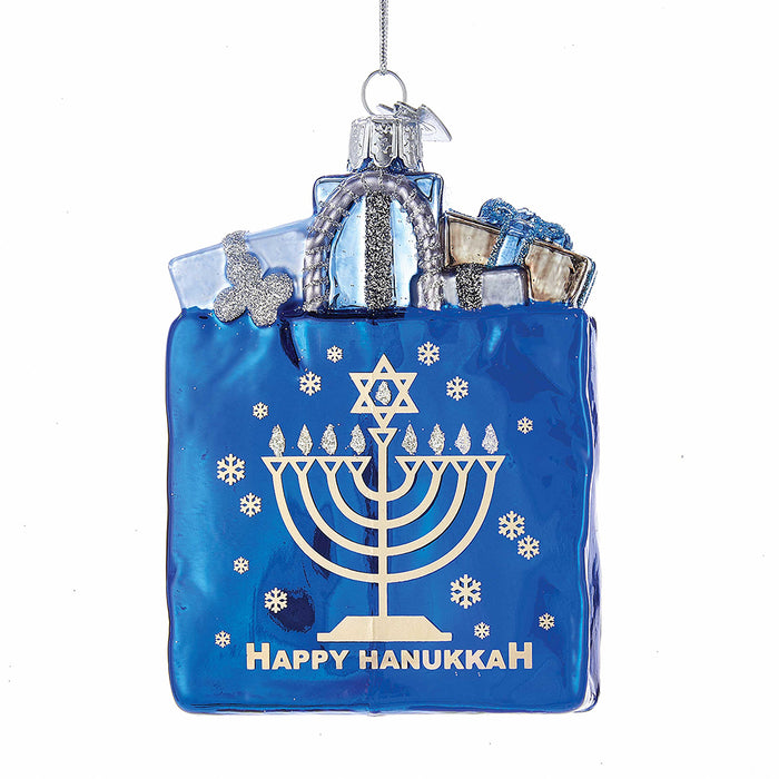 Happy Hanukkah Gift Bag Ornament