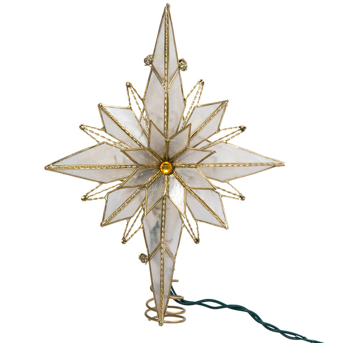 Multi-Pointed Bethlehem Star Lighted Treetop