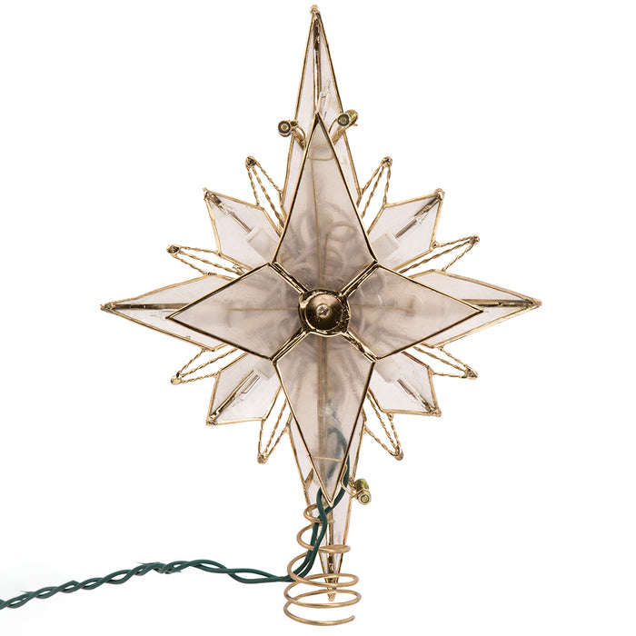 Multi-Pointed Bethlehem Star Lighted Treetop